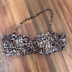 Forever 21 Cheetah print bikini top